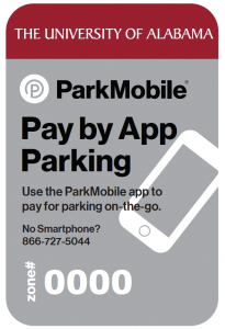 ParkMobile – Bama Parking | The University Of Alabama